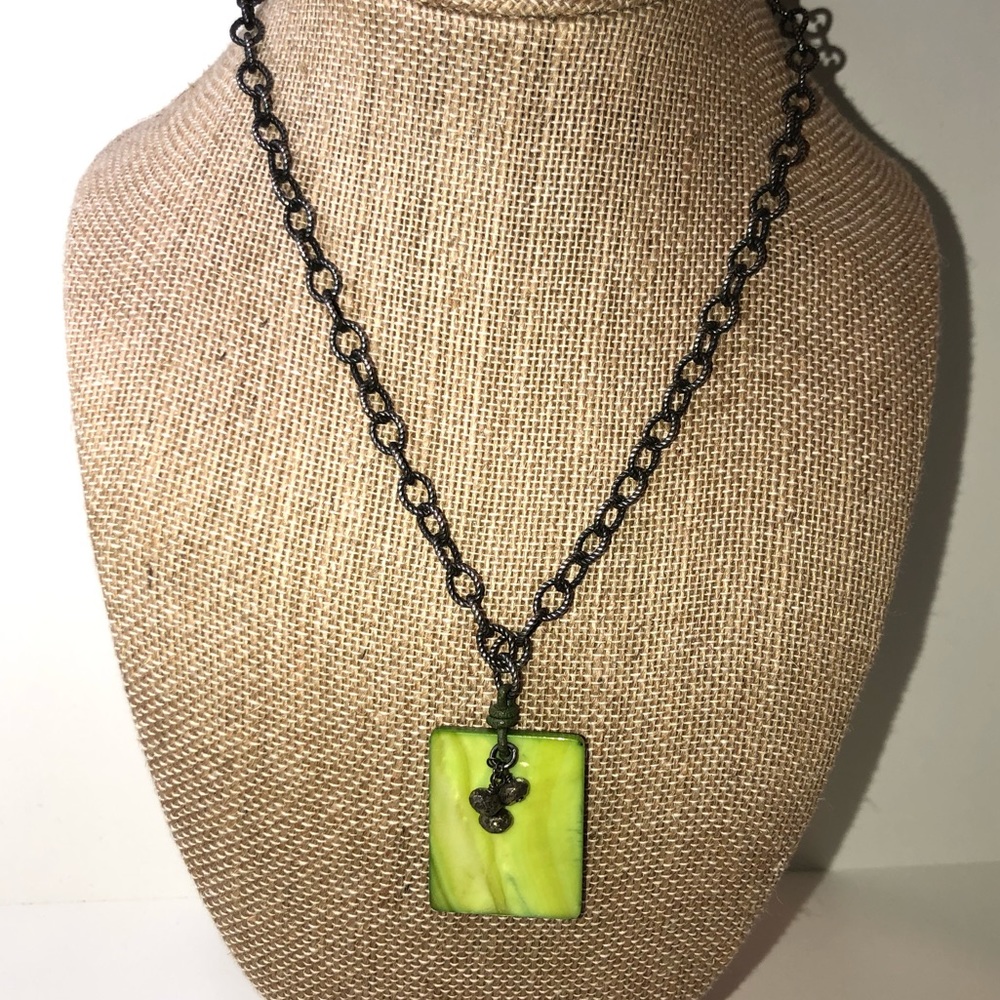 SILPADA RETIRED Green Mother-of-Pearl Necklace